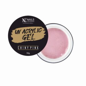 Żel NC COMPANY UV ACRYLIC GEL SHINY PINK 50G