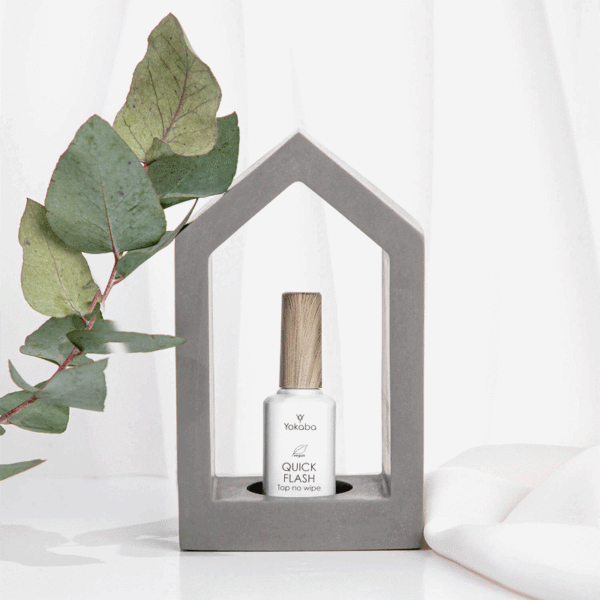 Top hybrydowy YOKABA QUICK FLASH TOP COAT NO WIPE UV/LED 12 ML - obrazek 2