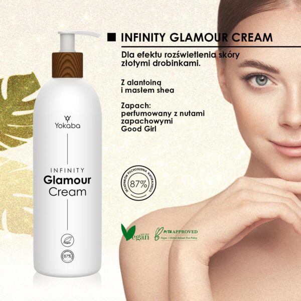 Krem do rąk YOKABA INFINITY GLAMOUR CREAM 250 ml - obrazek 3
