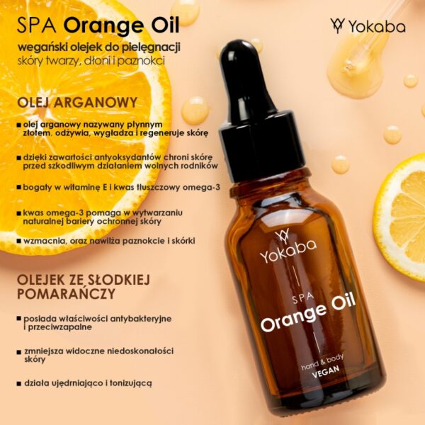 13 Christmas Set Yokaba Orange Oil 50ml + Orange Lip Balm 15ml - obrazek 3
