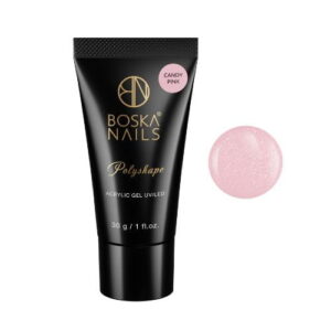 BOSKA NAILS AKRYLOŻEL POLYSHAPE CANDY PINK
