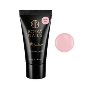 BOSKA NAILS AKRYLOŻEL POLYSHAPE LIGHT PINK
