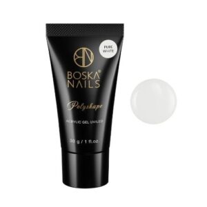 BOSKA NAILS AKRYLOŻEL POLYSHAPE PURE WHITE