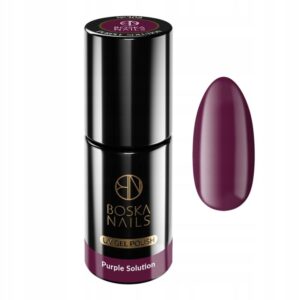 Boska Nails Lakier hybrydowy 6ml CZERWONY / FIOLETOWY purple solution 308