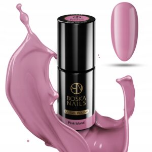LAKIER HYBRYDOWY PINK ISLAND RÓŻOWY BOSKA NAILS UV/LED 6 ML 335