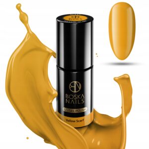 LAKIER HYBRYDOWY ŻÓŁTY Yellow Scarf BOSKA NAILS UV/LED 6 ML 337