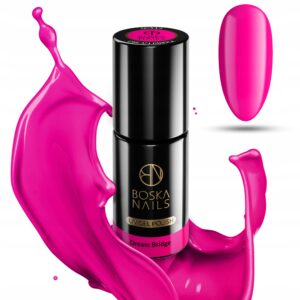 Lakier hybrydowy Mocny Różowy Dream Bridge 6ml Boska Nails UV LED 345