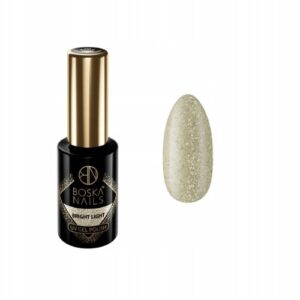 LAKIER HYBRYDOWY Z DROBINKAMI BRIGHT LIGHT 6 ML BOSKA NAILS UV LED 443