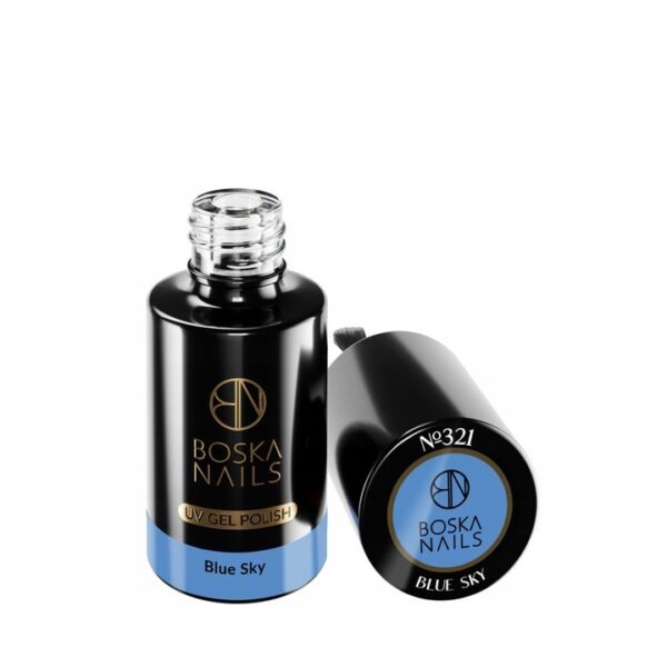 Boska Nails Lakier hybrydowy 6ml Blue Sky 321 - obrazek 2
