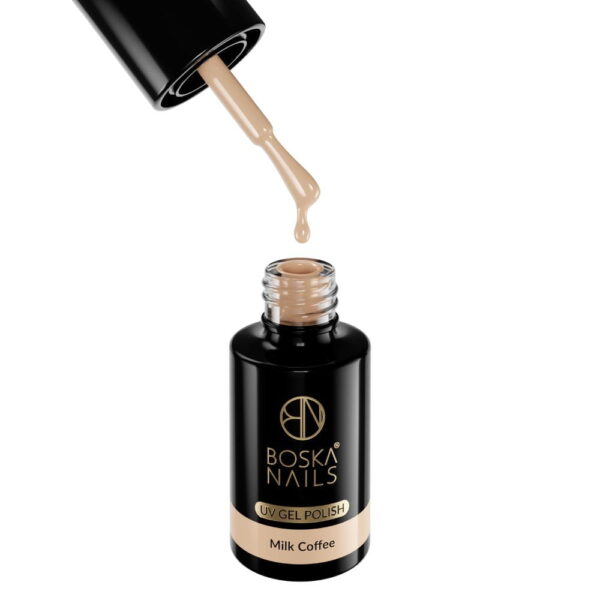 LAKIER HYBRYDOWY BOSKA NAILS MILK COFFEE NO 426 - obrazek 2