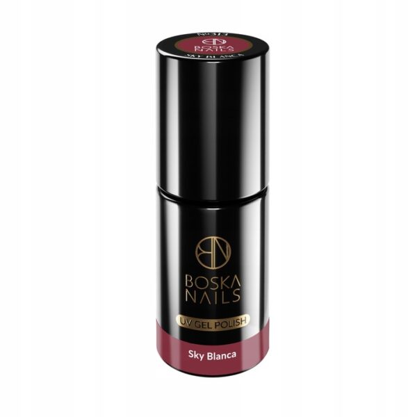 Boska Nails Lakier hybrydowy 6ml Sky Blanca Różowy 313 - obrazek 2