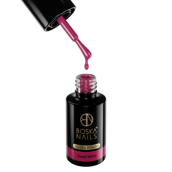 LAKIER HYBRYDOWY BOSKA NAILS GOOD WINE NO 431 - obrazek 2