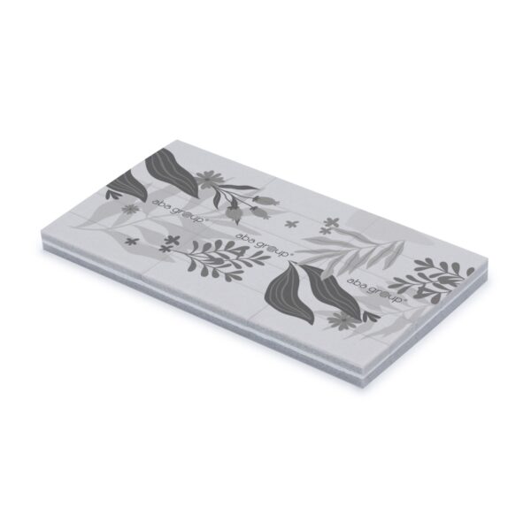 Aba Group Tear-off buffer Flowers Blok jednorazowych polerek do odrywania “Flowers” 100/180, 45 sztuk - obrazek 2
