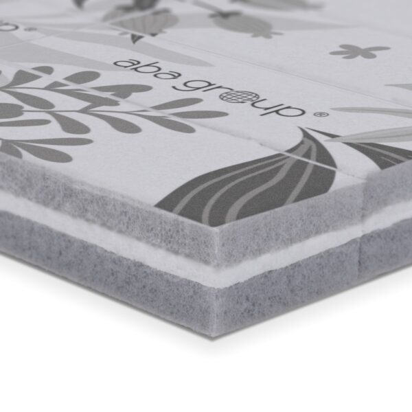 Aba Group Tear-off buffer Flowers Blok jednorazowych polerek do odrywania “Flowers” 100/180, 45 sztuk - obrazek 4