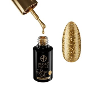 BOSKA NAILS LAKIER HYBRYDOWY GOLD RAIN NO 434 6 ML