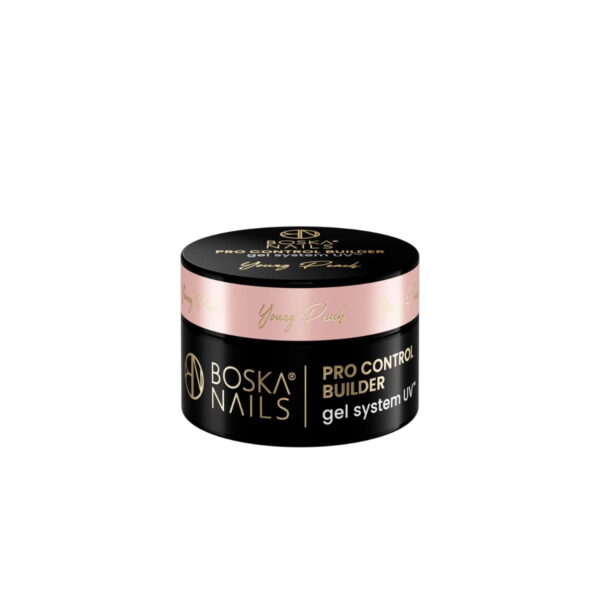 15 ml Young Peach żel budujący nude Pro Control Builder Gel System UV Boska Nails