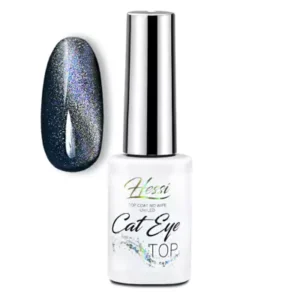 HESSI TOP CAT EYE 7 ML Holograficzny Top No Wipe Top 7ml