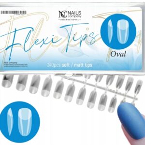 Nails Company Formy Flexi Tips - Oval 240 szt