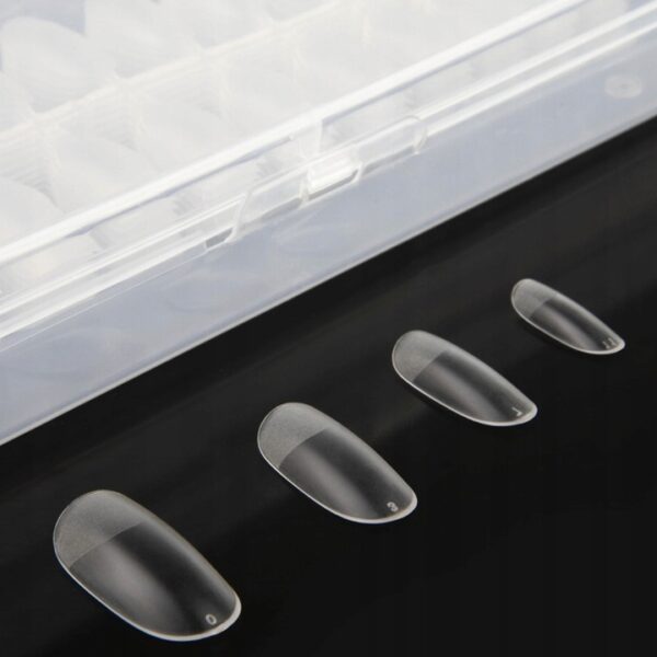 Nails Company Formy Flexi Tips - Oval 240 szt - obrazek 3