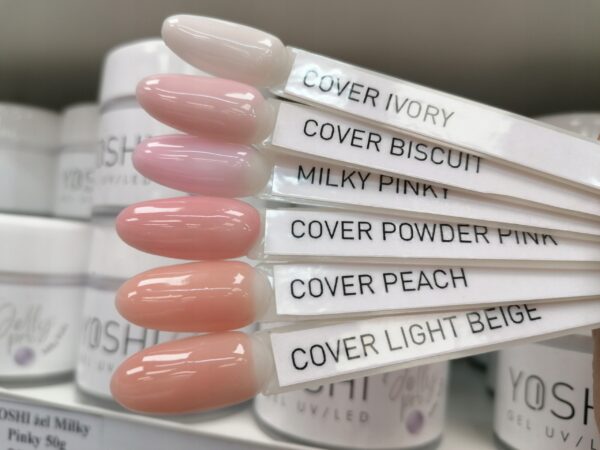 YOSHI ŻEL BUDUJĄCY JELLY PRO COVER MILKY PINKY 50ML - obrazek 4