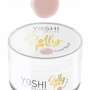 YOSHI Żel Budujący Jelly PRO Gel UV LED Cover Biscuit 50 Ml