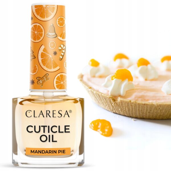 Claresa Oliwka Do Skórek i Paznokci Mandarin Pie 5 ml