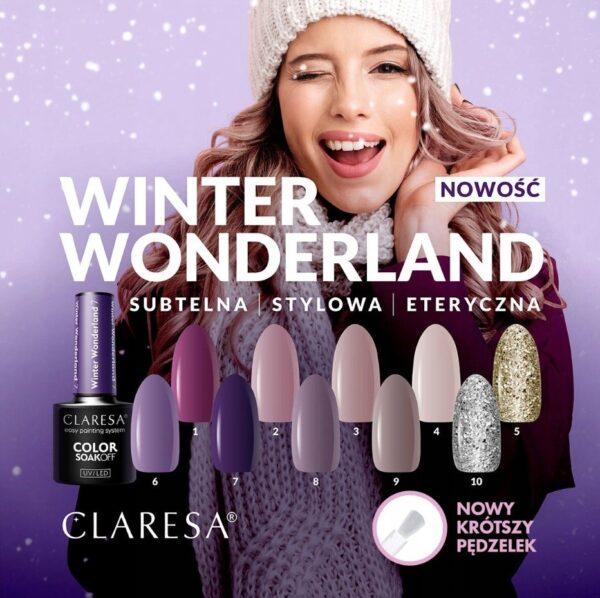 Claresa Lakier hybrydowy WINTER WONDERLAND 9 -5g - obrazek 2