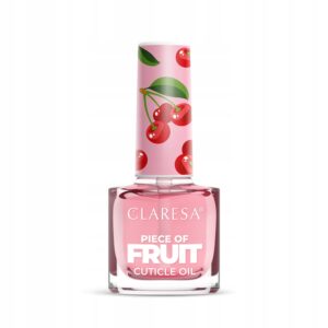 Claresa Oliwka do skórek i paznokci Cherry wiśnia 5ml
