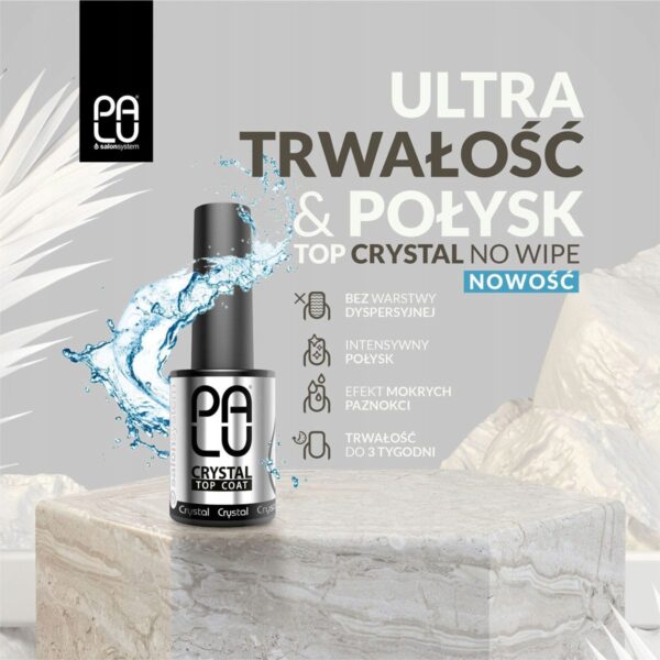 Palu Crystal Top No Wipe 11ml - obrazek 2